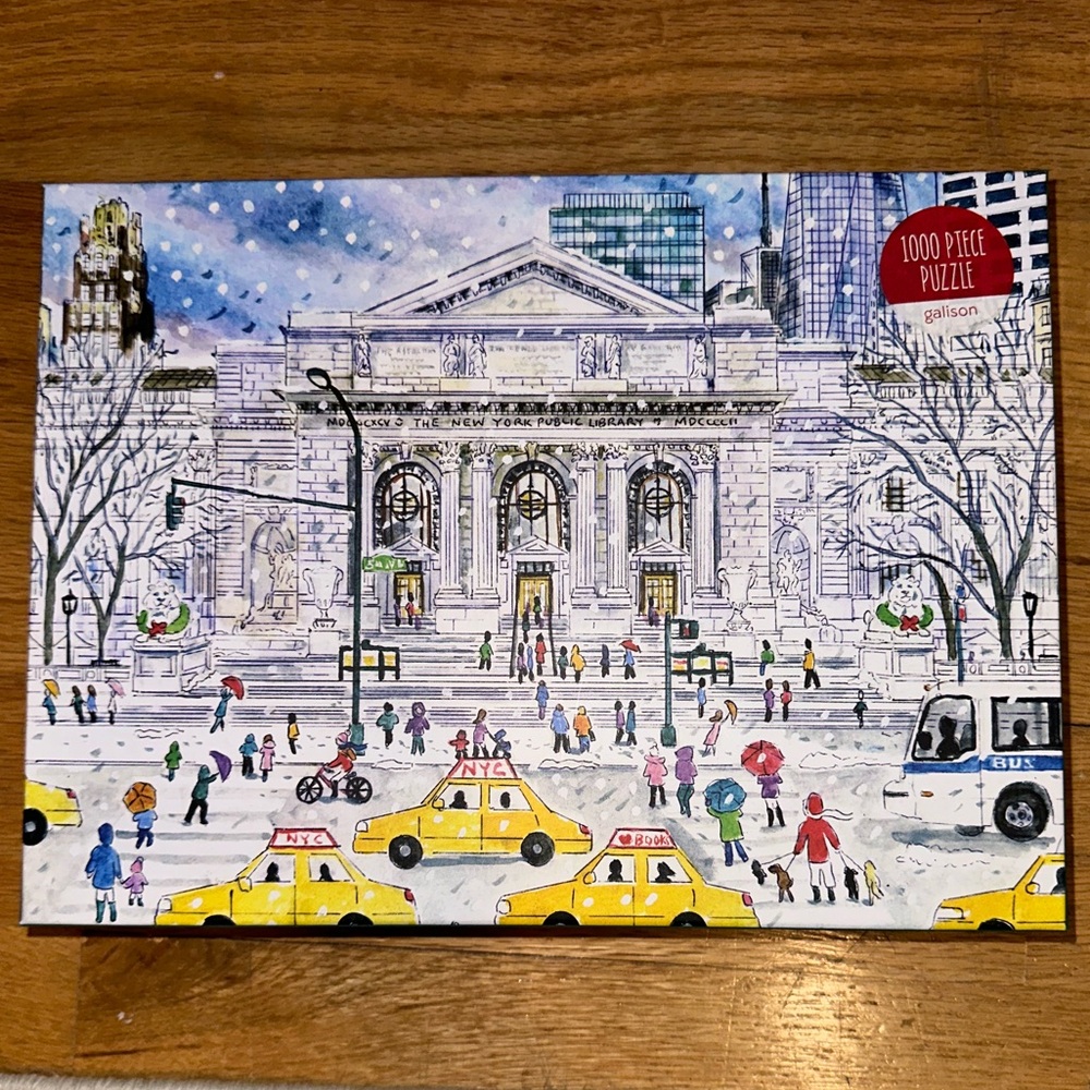 1000 piece Galison puzzle